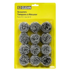 EZ Clean Scourers Brillo 12pcs