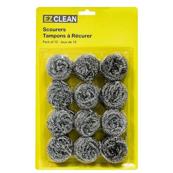 EZ Clean Scourers Brillo 12pcs