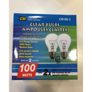 Soft White Bulbs 100Watt (Pack of 2)