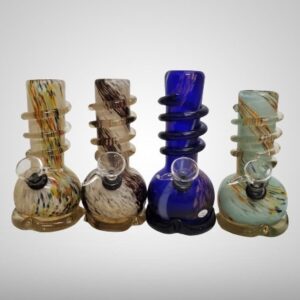 Soft Glass Water Pipe 6" 200602A