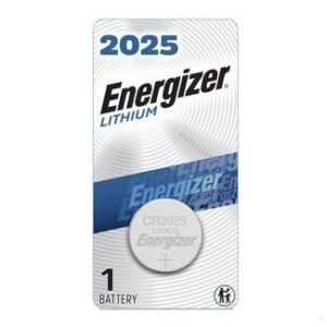 Energizer 2025 Lithium Coin Battery (Pack of 6, 1ct)
