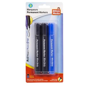 Permanent Markers 3Pcs #20408