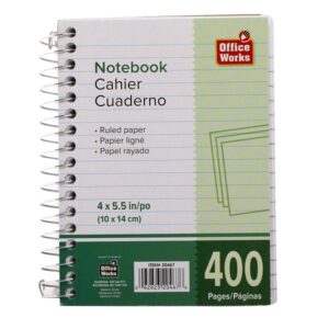 Chubby Notebook 400pg #20467