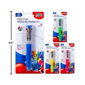 10 Colors Ball Pen 1pc #30108