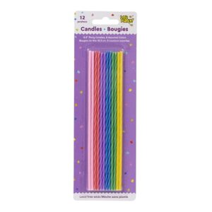 Let's Party Birthday Candle 12pcs #45196