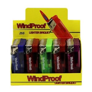 WindProof Turbo Lighters (Pack of 25 - $0.99 each)