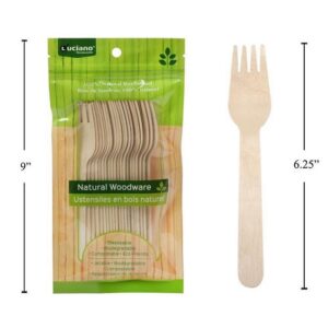 Luciano Wooden Fork 20pc #80081
