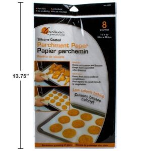 Luciano Parchment Paper 8pc #80337