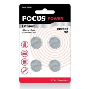 Focus Cell Batteries CR2032 5pc #86018