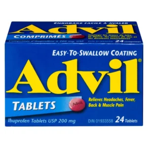 Advil Tablets 200mg 24 Tablets (Pack of 6 – $5.50 each)