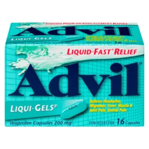 Advil Liqui-Gels 200mg 16 Capsules (Pack of 6 – $6.99 each)
