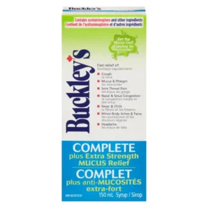 Buckley's Complete Extra Strength Mucus Relief 150mL (Pack of 6 – $12.69 each)