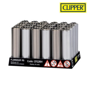 Clipper Lighters Metal Silver (Pack of 30 – $1.76 each)