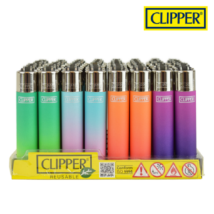 Clipper Lighters Metallic Gradient (Pack Of 48 – $1.04 Each)