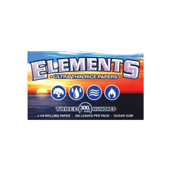Elements 300 1 1⁄4 Rolling Papers - 20x300
