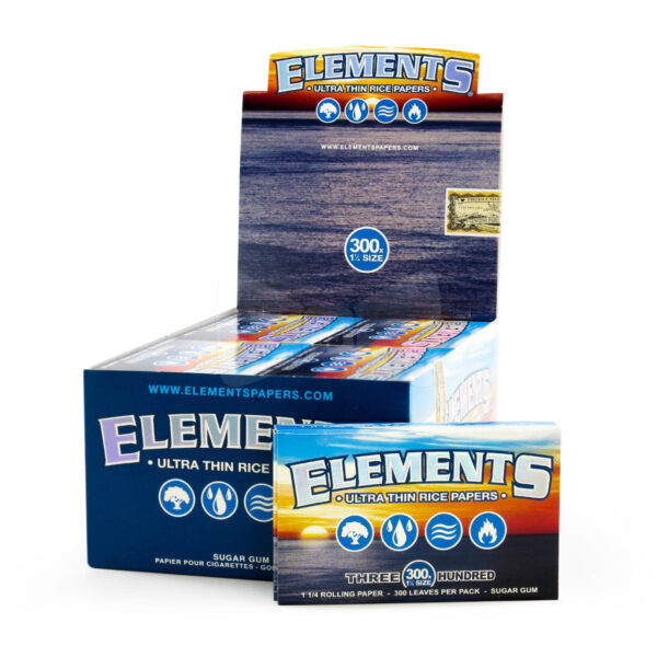 Elements 300 1 1⁄4 Rolling Papers - 20x300 - Image 2