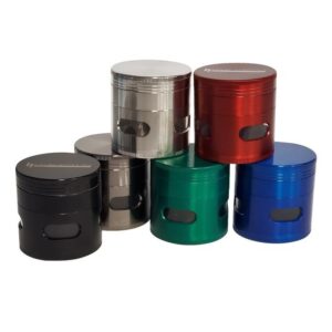 Infyniti 4-Layer Zinc Grinder - GR1021 (Pack Of 6 – $7.99 Each)