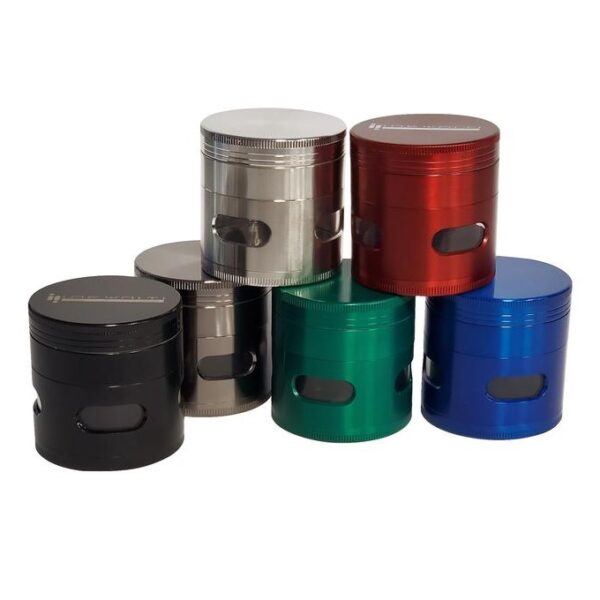 Infyniti 4-Layer Zinc Grinder - GR1021 (Pack Of 6 – $7.99 Each)