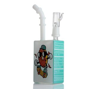 Juice Box Bong 7" w/ Herb Bowl