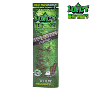 Juicy Hemp Wraps - Natural 25x2