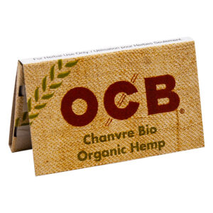 OCB Organic Hemp Double Wide Rolling Papers - 25x100