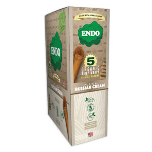 ENDO Organic Hemp Wraps - Plush Russian Cream 15x5
