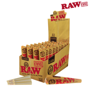 RAW Classic pre-rolled Cones 1.25 32x6