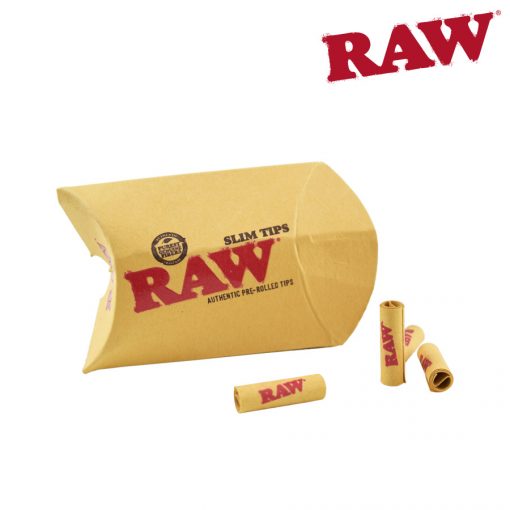 RAW Slim Pre-Rolled Tips 20×21