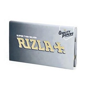 Rizla Rolling Papers - Super Thin Silver (pack of 25)