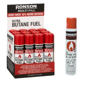 Ronson Butane 78g (Pack of 12 - $3.19 each)
