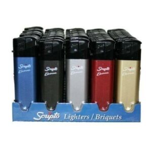 Scripto Electra Lighters (Pack of 50 - $.30 each)
