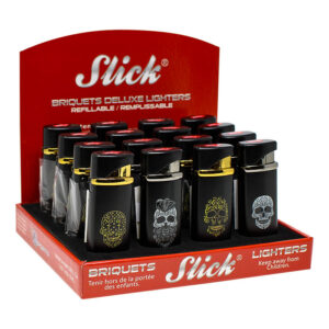 Slick Calaveras Torch Lighter YYG825SK (pack of 16 - $6.99 each)