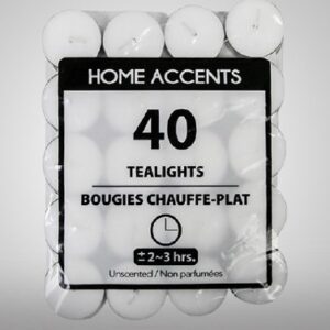 HA Candles Tealights 40