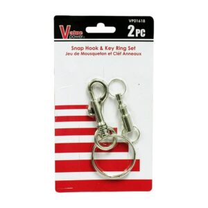 Snap & Ring Hook Set VP01618 2pcs