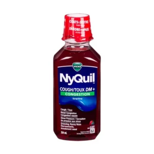 Vicks Nyquil Cough Congestion DM+ 354mL (Pack of 3 – $12.99 each)