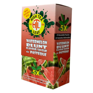 High Tea Leaf Hemp Wraps - Watermelon 25x5