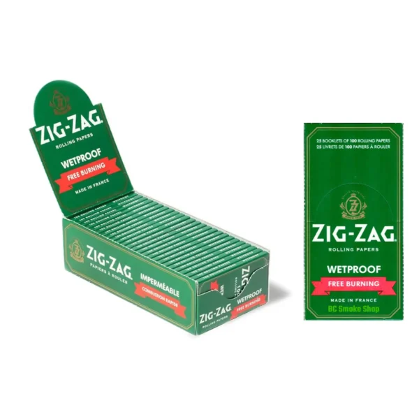 Zig-Zag Green SW - 25x100