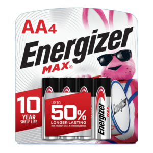Energizer Batteries AA4 (12 pack, 4ct)