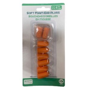 Soft Foam Ear Plugs 4pairs