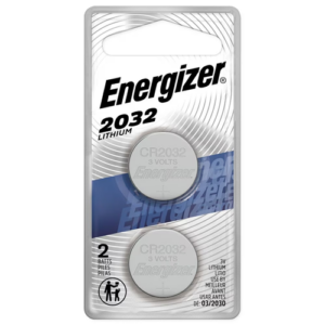 Energizer 2032 Lithium Coin Battery, (6 pack, 2ct)