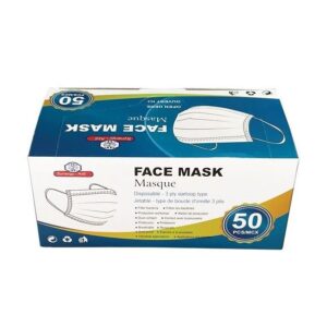 Face Mask Blue (Pack of 50)