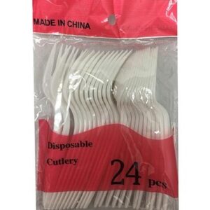 Plastic Forks (Pack of 24)