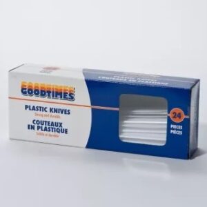 Goodtimes Plastic Knives 24pk