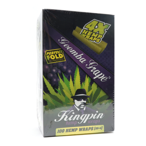 Kingpin Hemp Wraps – Goomba Grape 25×4