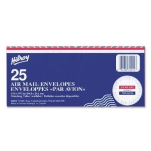Hilroy Air Mail Envelopes 25pcs