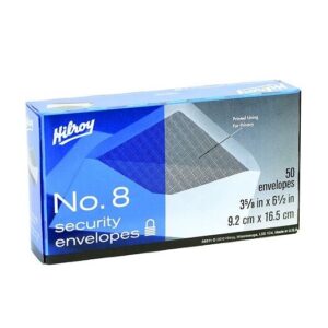 Hilroy Security Envelopes No.8 50pcs