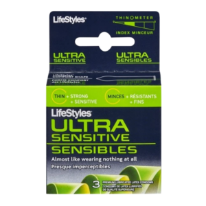 Lifestyles Ultra Sensitive Condoms 3pcs (Pack of 6 - $1.99 each)