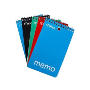 Mead Memo Books 3″X5″ 12pcs