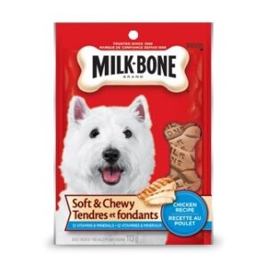 Milk Bone Soft & Chewy Chicken Dog Treats 113g
