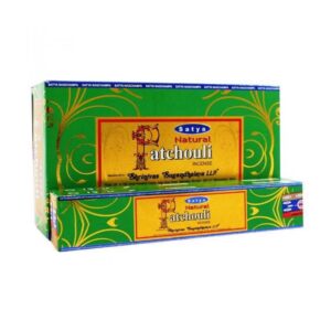 Natural Patchouli - Satya Nag Champa Incense 12pk
